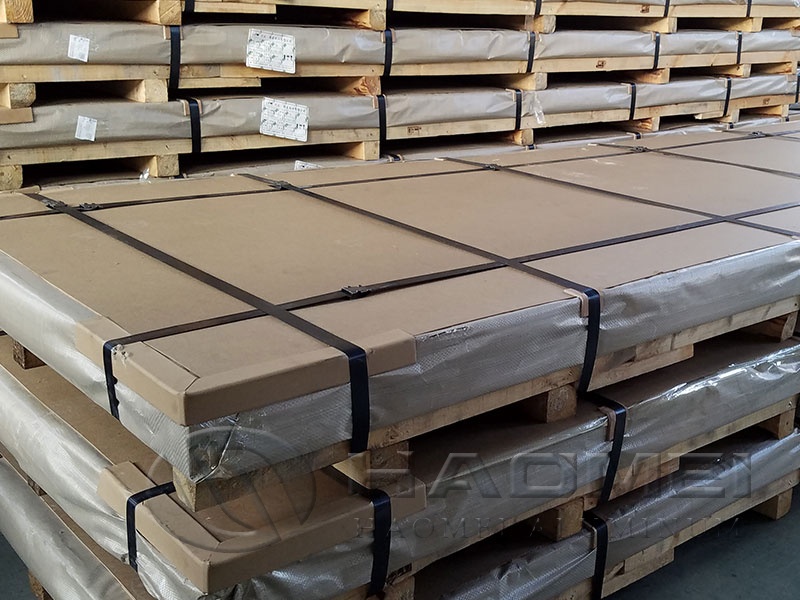 Barre en aluminium marine 6061