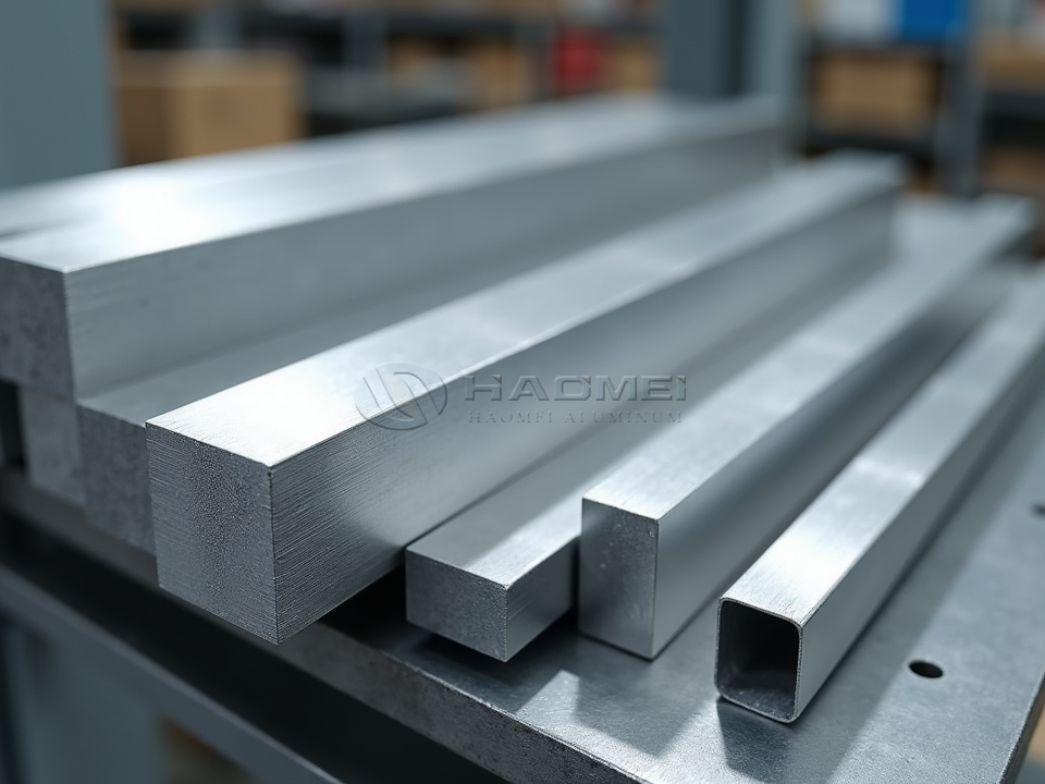 Barre en aluminium marin 6082 pour composants de renforcement des navires marins