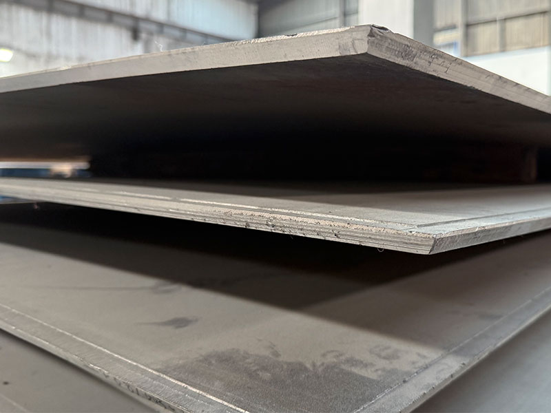 Marine aluminum steel clad plate