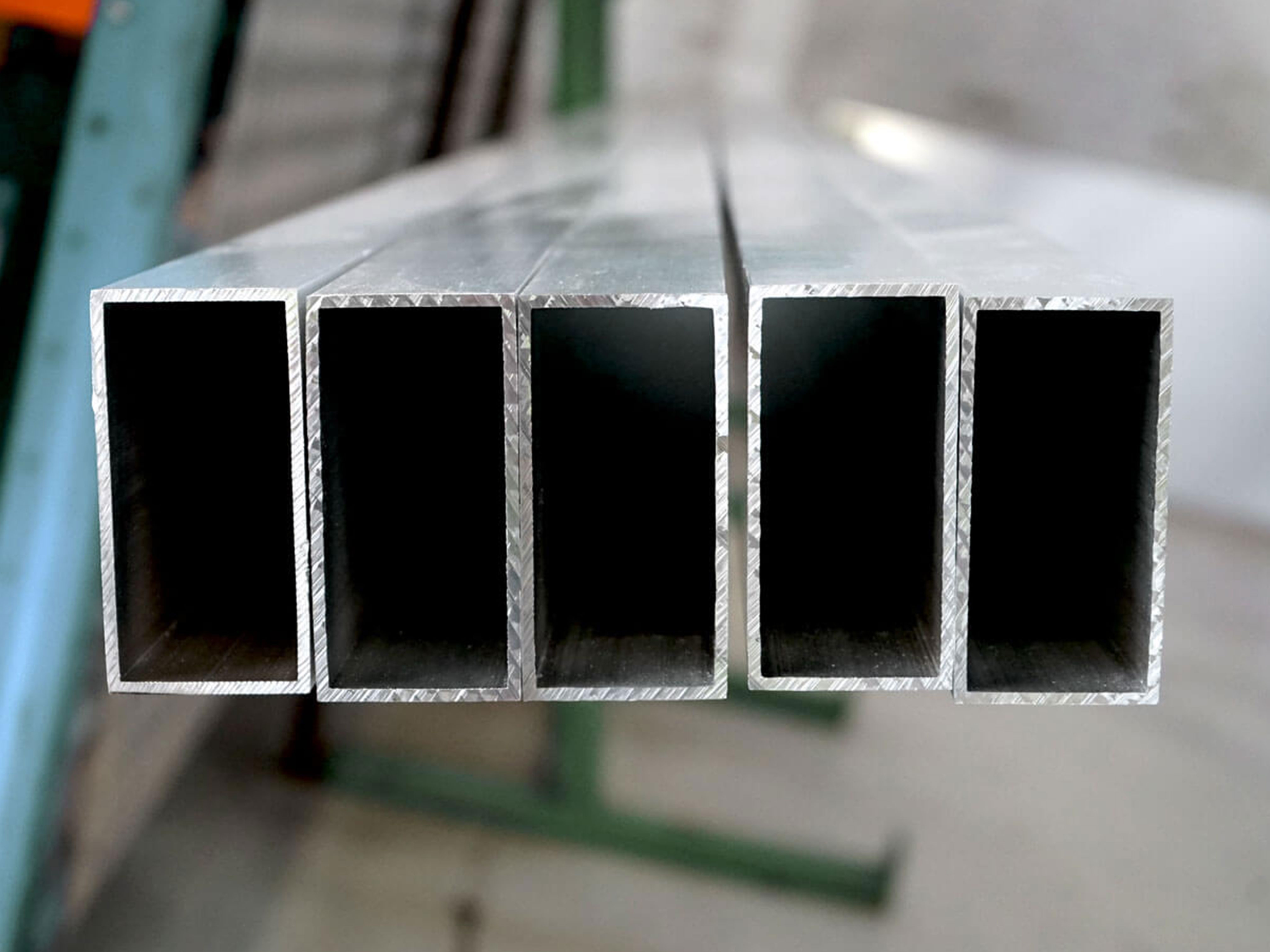Marine aluminum rectangular tubes